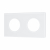 Рамка стеклянная FRM-GLARE-GC-2-WH, Arlight, 043835