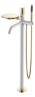 Смеситель напольный Boheme Stick 129-WG золото