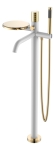 Смеситель напольный Boheme Stick 129-WG золото Смеситель напольный Boheme Stick 129-WG золото