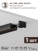 Комплект трековый №1 однофазная накладная Skylite HSBL_kompl_S001_NI2B3K, Hesby Lighting, HSBL_kompl_S001_NI2B3K, изображение 6 Комплект трековый №1 однофазная накладная Skylite HSBL_kompl_S001_NI2B3K, Hesby Lighting, HSBL_kompl_S001_NI2B3K, изображение 6