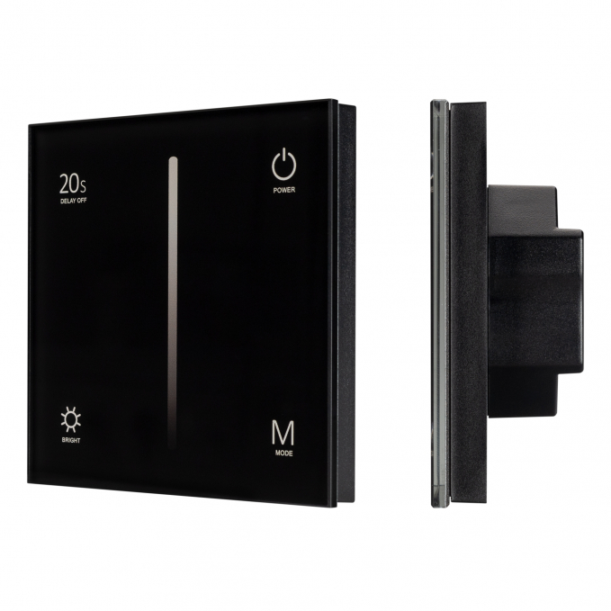 Панель SMART-P36-DIM-IN Black (230V, 1.2A, TRIAC, Sens, 2.4G), Arlight, 028110, изображение 1 Панель SMART-P36-DIM-IN Black (230V, 1.2A, TRIAC, Sens, 2.4G), Arlight, 028110, изображение 1