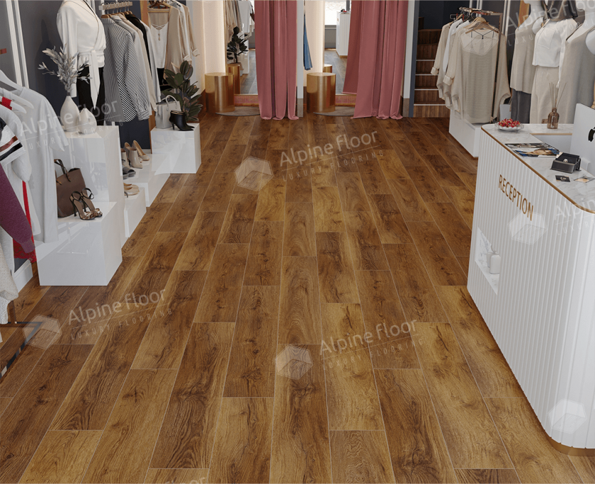 Каменный ламинат SPC Alpine Floor Eclipse Super Matt Ноктюрн, ЕСО 21-24