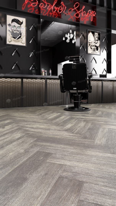 Каменный ламинат SPC Alpine Floor Parquet Light Венге Грей, ЕСО 13-8 MC