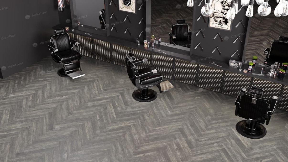 Каменный ламинат SPC Alpine Floor Parquet Light Венге Грей, ЕСО 13-8 MC