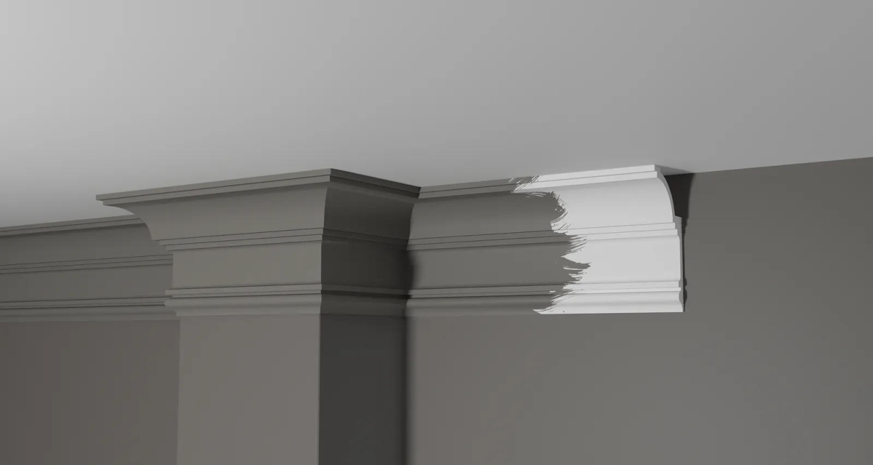 Карниз Decor-Dizayn DD517, 120x60x2000 мм Карниз Decor-Dizayn DD517, 120x60x2000 мм