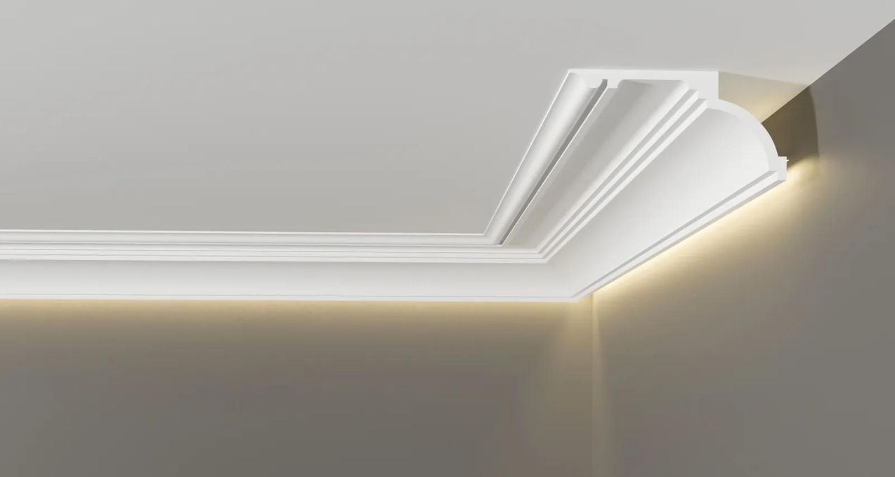 Карниз Decor-Dizayn DD517, 120x60x2000 мм Карниз Decor-Dizayn DD517, 120x60x2000 мм