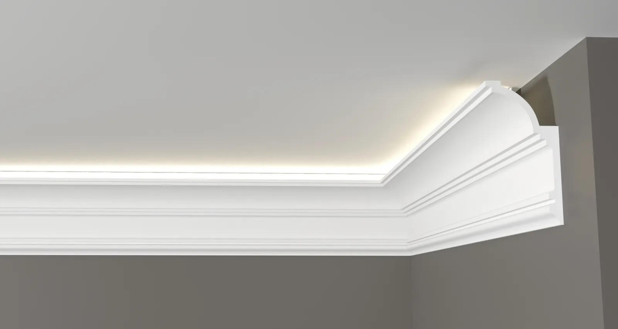 Карниз Decor-Dizayn DD517, 120x60x2000 мм Карниз Decor-Dizayn DD517, 120x60x2000 мм