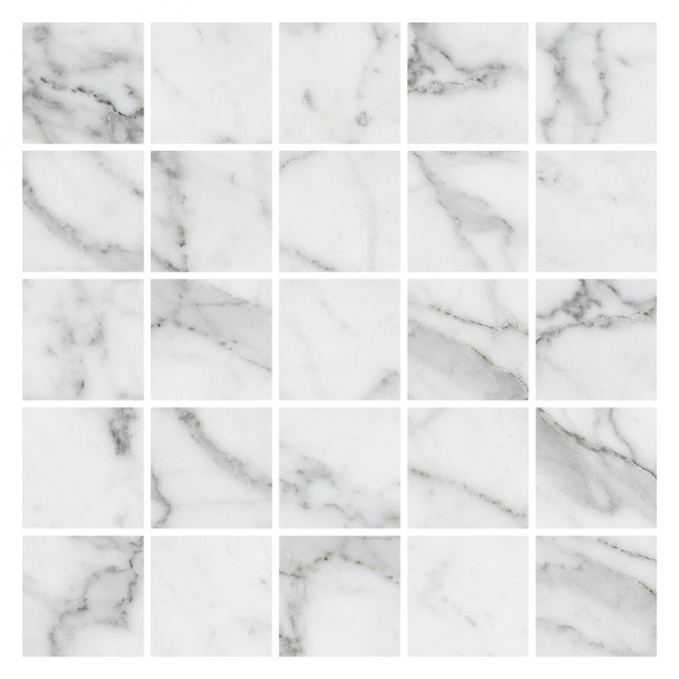 Мозаика Kerranova Marble Trend Carrara Lr M14 30.7x30.7, K-1000/LR/m14