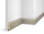 Плинтус Cosca Decor ЕP07 NanoFlex дуб Светлый, 80x16x2400 мм, МДФ