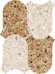 Мозаика 41zero42 Chicco Mosaic Onda Senape/Greige 27x36.5, 4101287 Мозаика 41zero42 Chicco Mosaic Onda Senape/Greige 27x36.5, 4101287