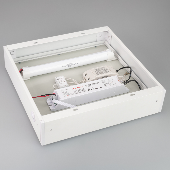 Светильник IM-EMERGENCY-3H-S300x300-17W White6000 (WH, 120 deg, 230V), Arlight, 034930, изображение 3 Светильник IM-EMERGENCY-3H-S300x300-17W White6000 (WH, 120 deg, 230V), Arlight, 034930, изображение 3