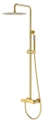 Душевая стойка со смесителем Boheme Stick 128-MG.2 матовое золото