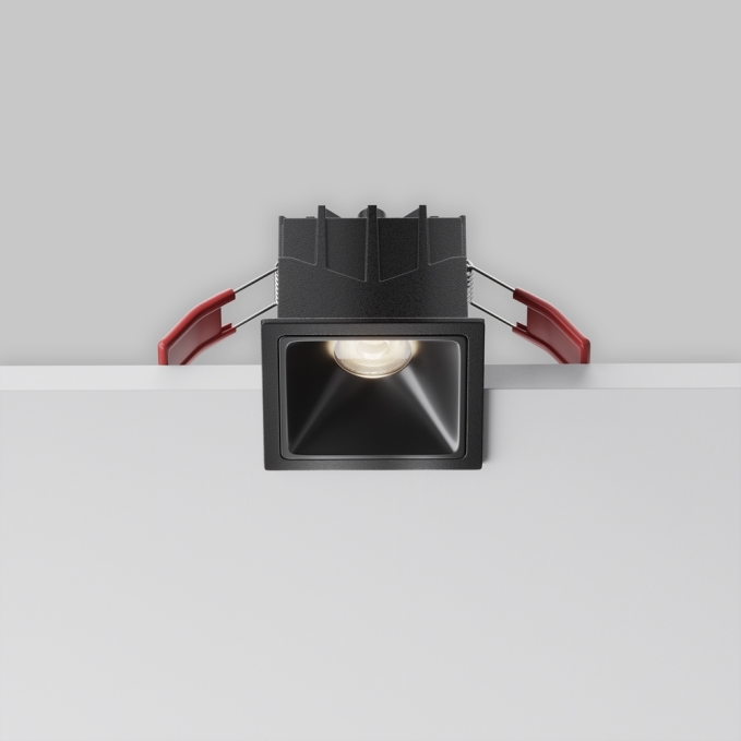 Встраиваемый светильник Альфа / Alfa LED 10 Вт 4000 К 60°, DL043-01-10W4K-SQ-B-1, изображение 2 Встраиваемый светильник Альфа / Alfa LED 10 Вт 4000 К 60°, DL043-01-10W4K-SQ-B-1, изображение 2