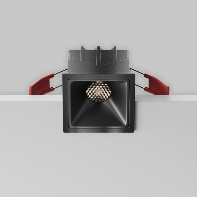 Встраиваемый светильник Альфа / Alfa LED 10 Вт 4000 К 60°, DL043-01-10W4K-SQ-B-1, изображение 6 Встраиваемый светильник Альфа / Alfa LED 10 Вт 4000 К 60°, DL043-01-10W4K-SQ-B-1, изображение 6