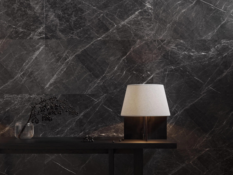 Керамогранит Dogma Project Antibacterial Marquina Dark Levigato 60x120, DPA601207