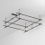 Основание ART-APRIORI-QUADRAT-2-ROD-400-2000x2000 (BK), Arlight, 048550