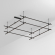 Основание ART-APRIORI-QUADRAT-2-ROD-400-2000x2000 (BK), Arlight, 048550, изображение 1