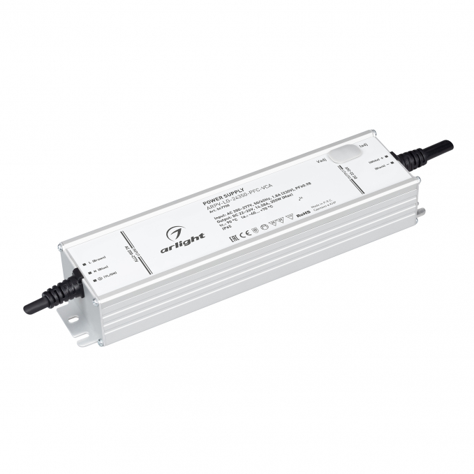 Блок питания ARPV-LG-24350-PFC-VCA (22-26V, 14.58A, 350W), Arlight, 047708, изображение 1 Блок питания ARPV-LG-24350-PFC-VCA (22-26V, 14.58A, 350W), Arlight, 047708, изображение 1