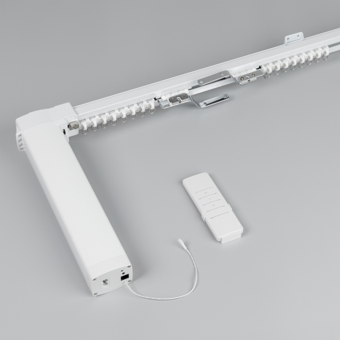 Карниз для штор с электроприводом CNK-M1-TY-RF-5M, Arlight, 048758, изображение 4 Карниз для штор с электроприводом CNK-M1-TY-RF-5M, Arlight, 048758, изображение 4