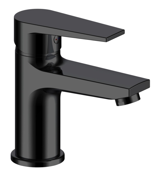 Смеситель для раковины Esko Budapest Black BT26B черный матовый Смеситель для раковины Esko Budapest Black BT26B черный матовый