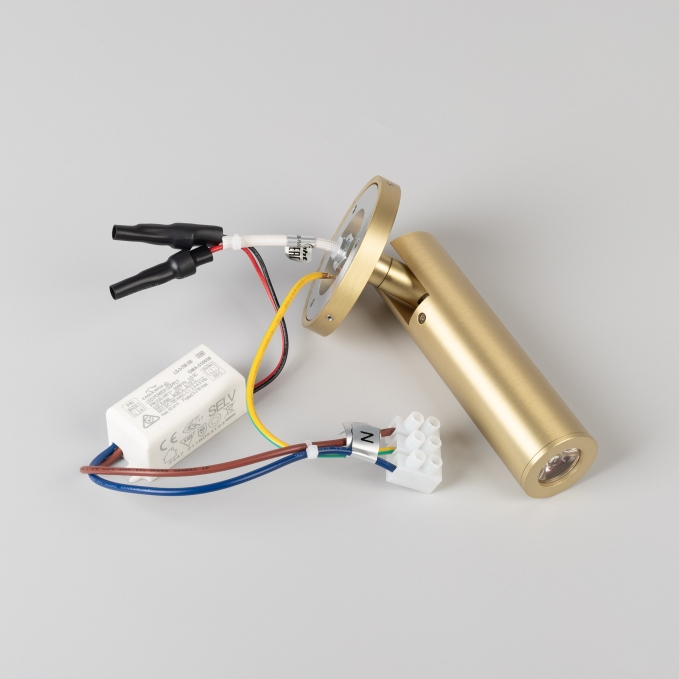 Светильник SP-READER-NB-R60-3W Warm2700 (GD, 20 deg, 230V), Arlight, 053096, изображение 5 Светильник SP-READER-NB-R60-3W Warm2700 (GD, 20 deg, 230V), Arlight, 053096, изображение 5
