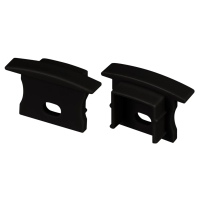 Заглушка LINE-2315-F с отверстием BLACK, Arlight, 044280