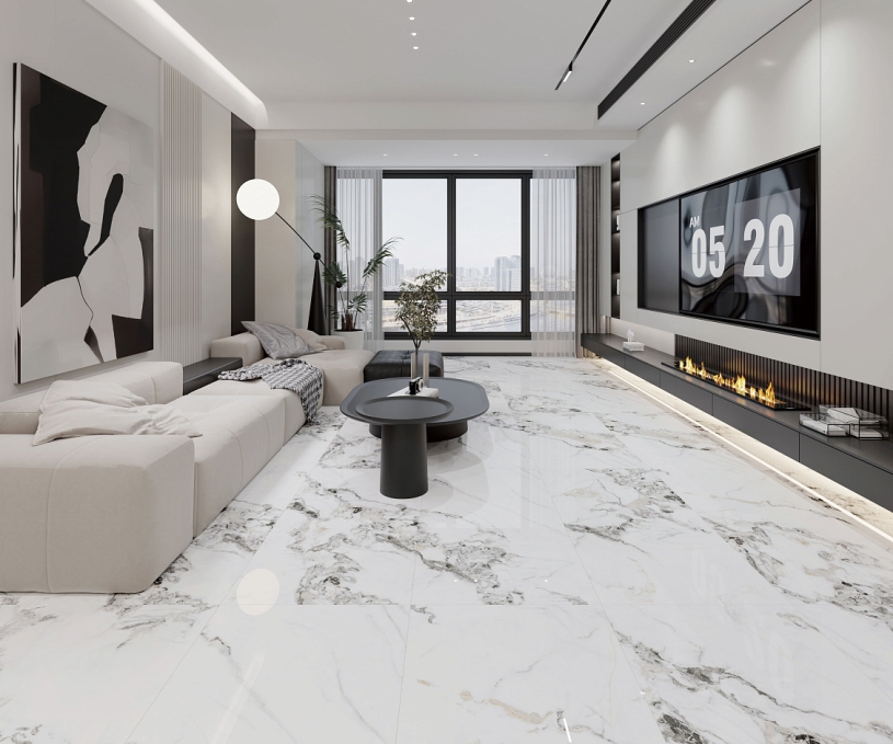 Керамогранит Basconi Home Bianco Gold Full Body Polished 60x120, BHW-0035 Керамогранит Basconi Home Bianco Gold Full Body Polished 60x120, BHW-0035