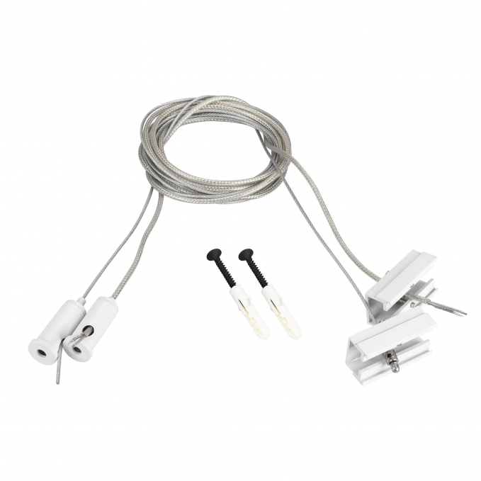 Подвес токопроводящий SL-LINE-25100 2x2m Set WHITE, Arlight, 043326, изображение 1