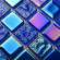 Мозаика Bonaparte Mosaics Bondi Dark Blue-25 30x30 Мозаика Bonaparte Mosaics Bondi Dark Blue-25 30x30