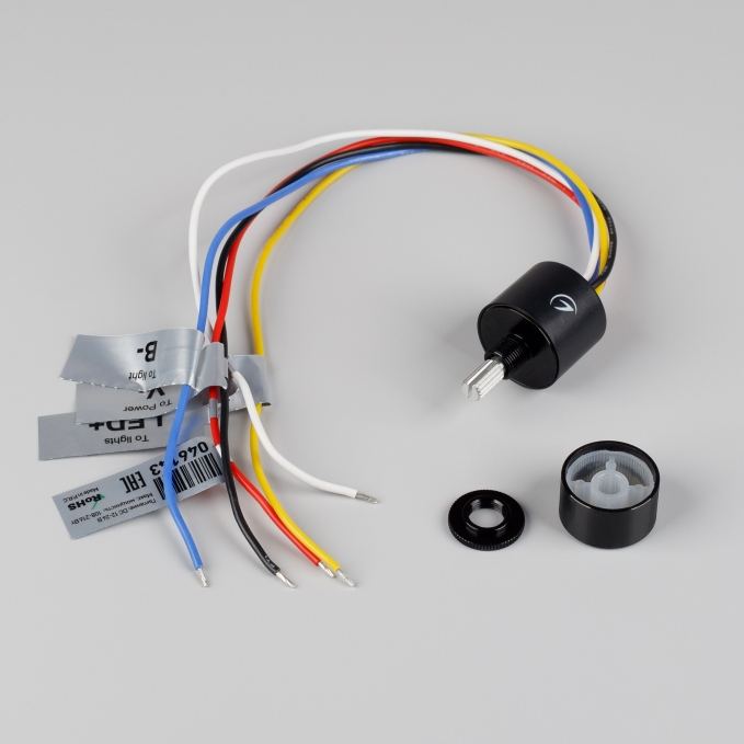 Диммер SR-NAVE-R24-3CH-BK (12-24V, 108-216W, RGB), Arlight, 046143, изображение 2 Диммер SR-NAVE-R24-3CH-BK (12-24V, 108-216W, RGB), Arlight, 046143, изображение 2