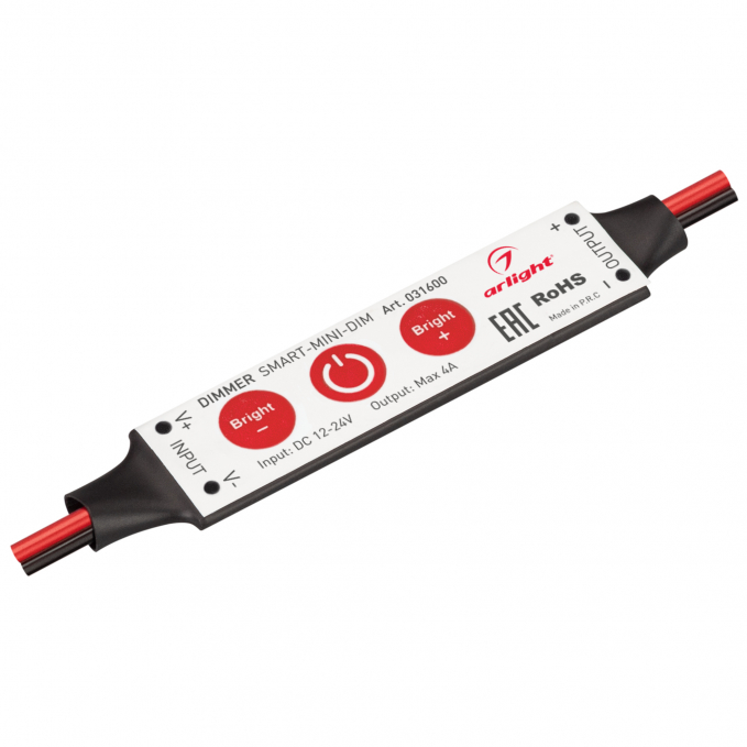 Диммер SMART-MINI-DIM (12-24V, 1x4A), Arlight, 031600, изображение 1 Диммер SMART-MINI-DIM (12-24V, 1x4A), Arlight, 031600, изображение 1
