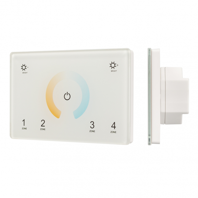 Панель Sens SMART-P81-MIX White (230V, 4 зоны, 2.4G), Arlight, 028400, изображение 1