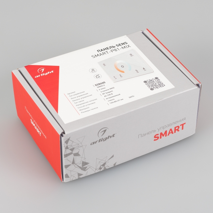 Панель Sens SMART-P81-MIX White (230V, 4 зоны, 2.4G), Arlight, 028400, изображение 3