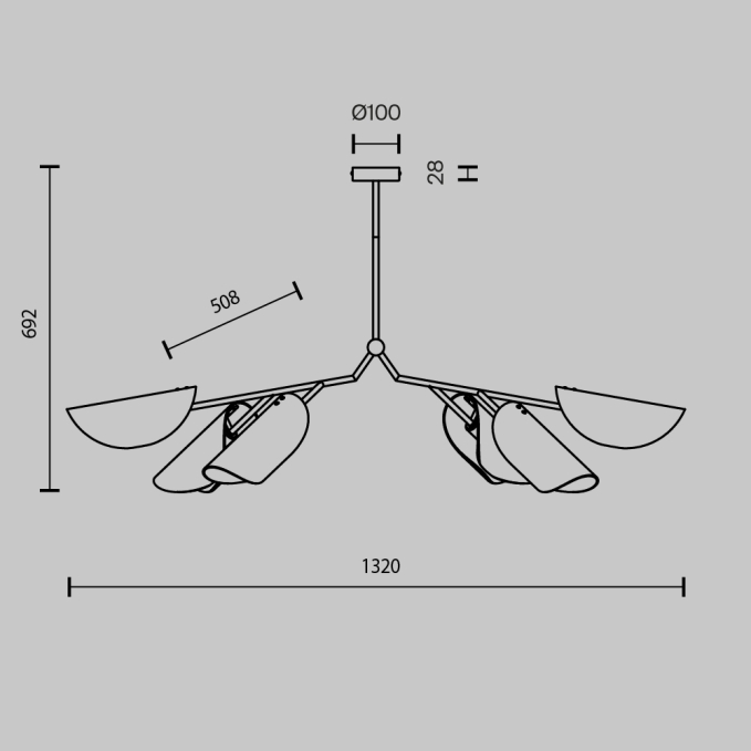 Подвесной светильник Коста / Costa E27х1, MOD394PL-01BS1, изображение 8 Подвесной светильник Коста / Costa E27х1, MOD394PL-01BS1, изображение 8