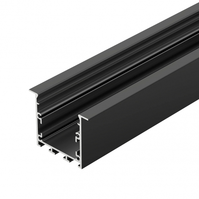 Профиль LINIA49-F-M-3000 BLACK, Arlight, 055443, изображение 2 Профиль LINIA49-F-M-3000 BLACK, Arlight, 055443, изображение 2