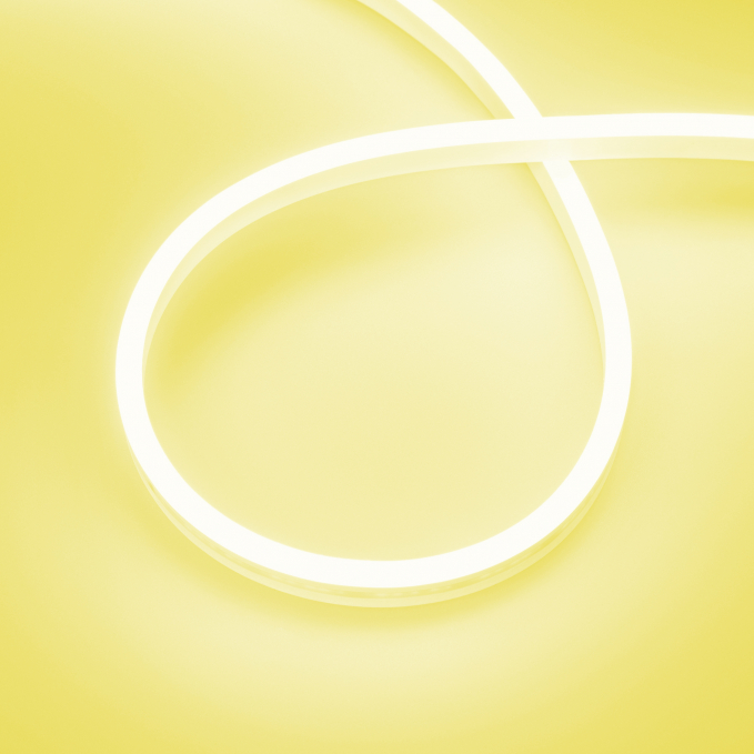 Светодиодная лента герметичная AURORA-PS-A120-12x6mm 24V Yellow (10 W/m, IP65, 2835, 5m), Arlight, 036682, изображение 3 Светодиодная лента герметичная AURORA-PS-A120-12x6mm 24V Yellow (10 W/m, IP65, 2835, 5m), Arlight, 036682, изображение 3