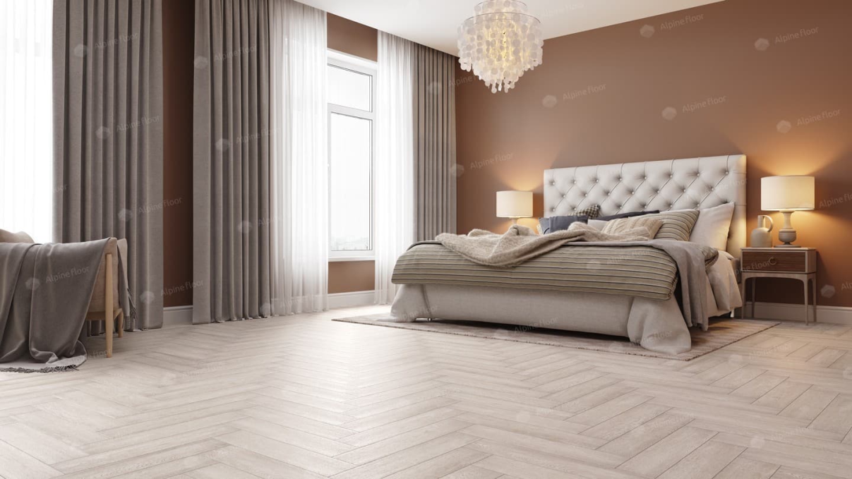 Каменный ламинат SPC Alpine Floor Parquet Light Голубой Лес, ЕСО 13-9 MC