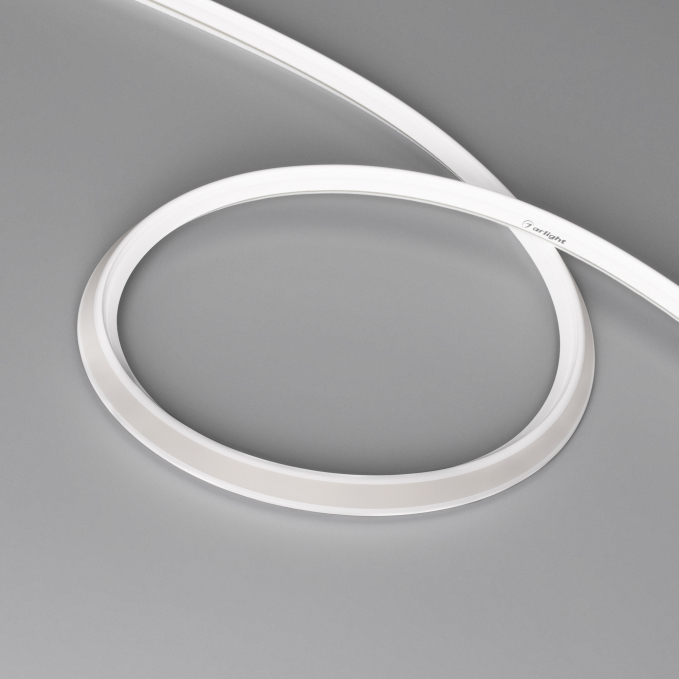 Светодиодная лента герметичная MOONLIGHT-3D-T-X544-10x10mm 24V Warm3000 (8 W/m, IP67, 5m, wire x1), Arlight, 055192, изображение 5