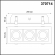 Светильник встраиваемый карданный IP20 GU10 3*50W 220V GESSO SPOT NT20 546 NOVOTECH 370714, схема товара