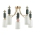 Люстра потолочная E14 5*40W CANDY CLASSIC ODL_EX21 129 ODEON LIGHT 4861/5C