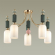 Люстра потолочная E14 5*40W CANDY CLASSIC ODL_EX21 129 ODEON LIGHT 4861/5C, фото на цветном фоне 1