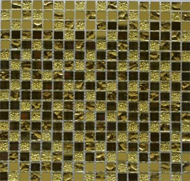 Мозаика Bonaparte Mosaics Mirror Gold 30x30 (15*15*4)