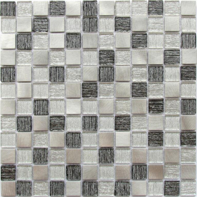 Мозаика Bonaparte Mosaics Trend Silver 30x30 (23*23*4)