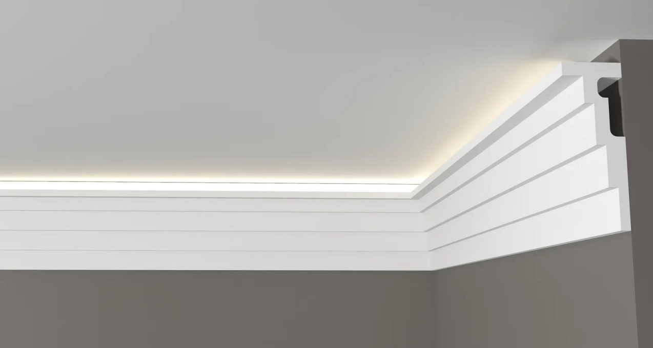 Карниз Decor-Dizayn DD514, 120x43x2000 мм Карниз Decor-Dizayn DD514, 120x43x2000 мм