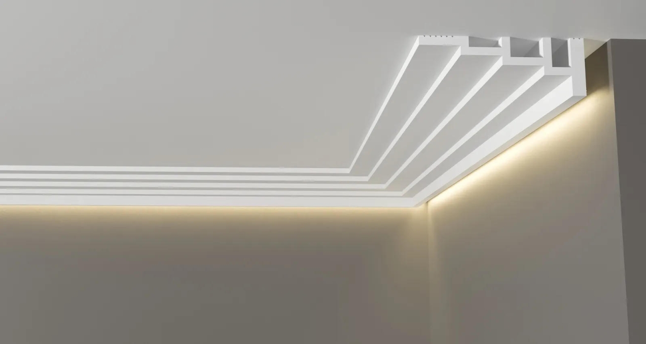 Карниз Decor-Dizayn DD514, 120x43x2000 мм Карниз Decor-Dizayn DD514, 120x43x2000 мм