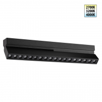 Светильник накладной с перекл. цв. температуры IP20 LED 18W 180-265V 2700К/3200К/4000К EOS OVER NT25 396 NOVOTECH 359761