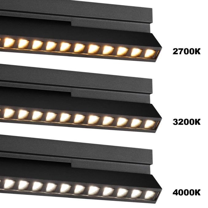 Светильник накладной с перекл. цв. температуры IP20 LED 18W 180-265V 2700К/3200К/4000К EOS OVER NT25 396 NOVOTECH 359761, фото на белом фоне