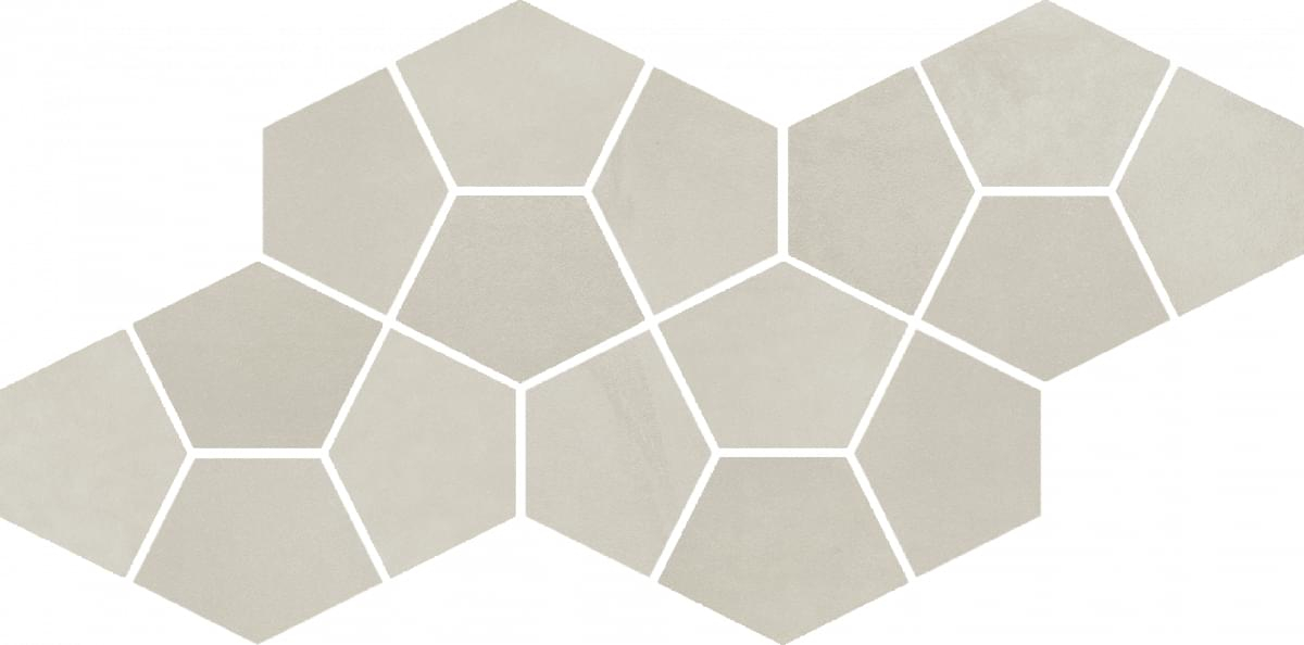 Мозаика Italon Continuum Pure Mosaico Prism 20.5x41.3, 620110000182