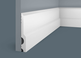 Плинтус Cosca Decor PX011, 130х18x2000 мм, Экополимер Плинтус Cosca Decor PX011, 130х18x2000 мм, Экополимер