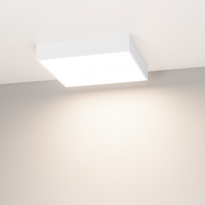 Светильник IM-QUADRO-EMERGENCY-3H-S350x350-33W Day4000 (WH, 120 deg, 230V), Arlight, 041009, изображение 1